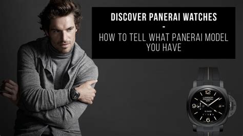 what year is my panerai|Discover Panerai Watches & How to Tell What .